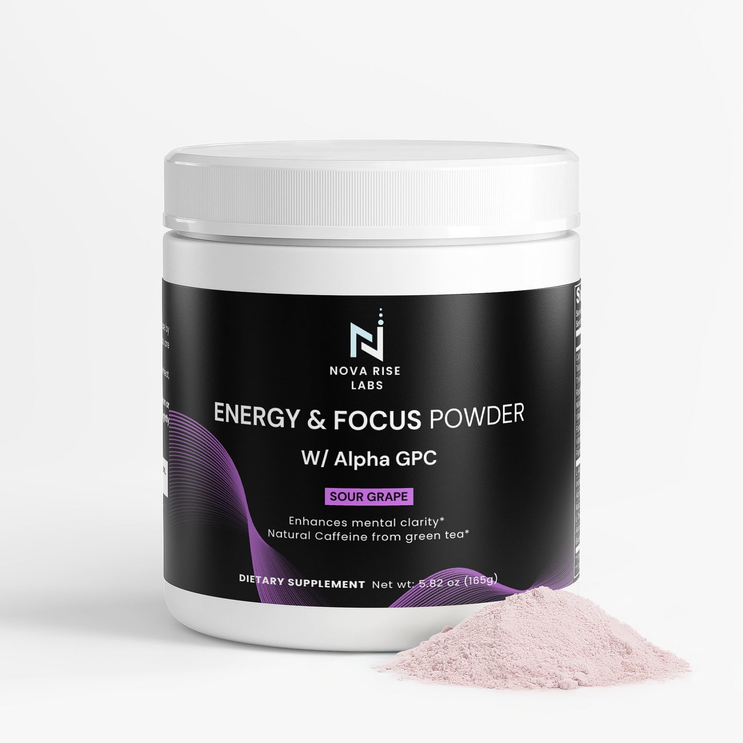 Energy & Focus Powder W/ Alpha GPC (Sour Grape)