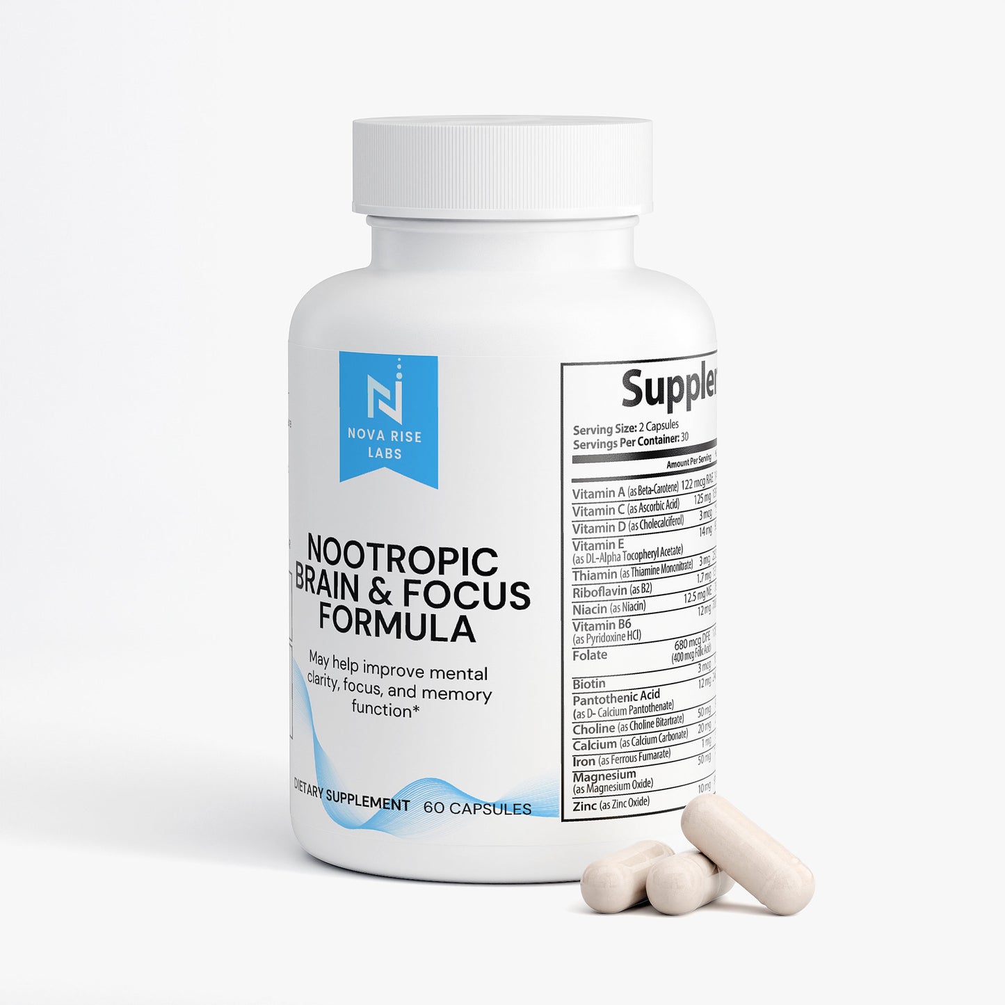 Nootropic Brain & Focus Formula