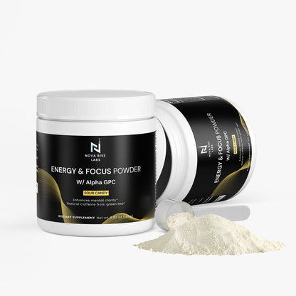 Energy & Focus Powder w/ Alpha GPC (Sour Candy)