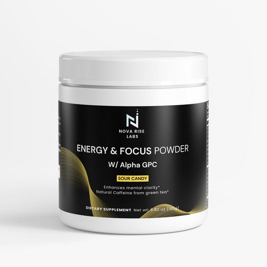 Energy & Focus Powder w/ Alpha GPC (Sour Candy)