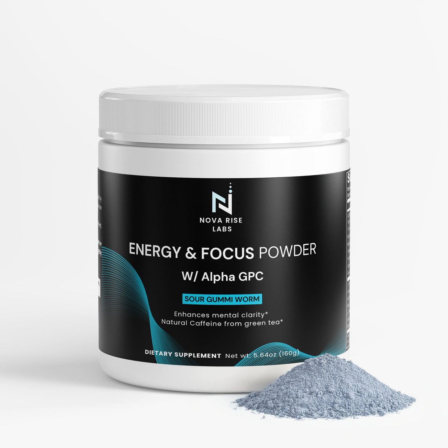 Energy & Focus Powder W/ Alpha GPC (Sour Gummi Worm)