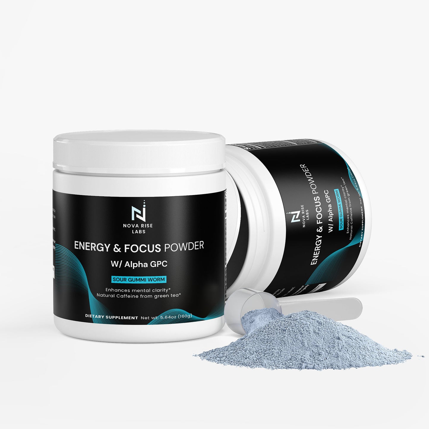 Energy & Focus Powder W/ Alpha GPC (Sour Gummi Worm)