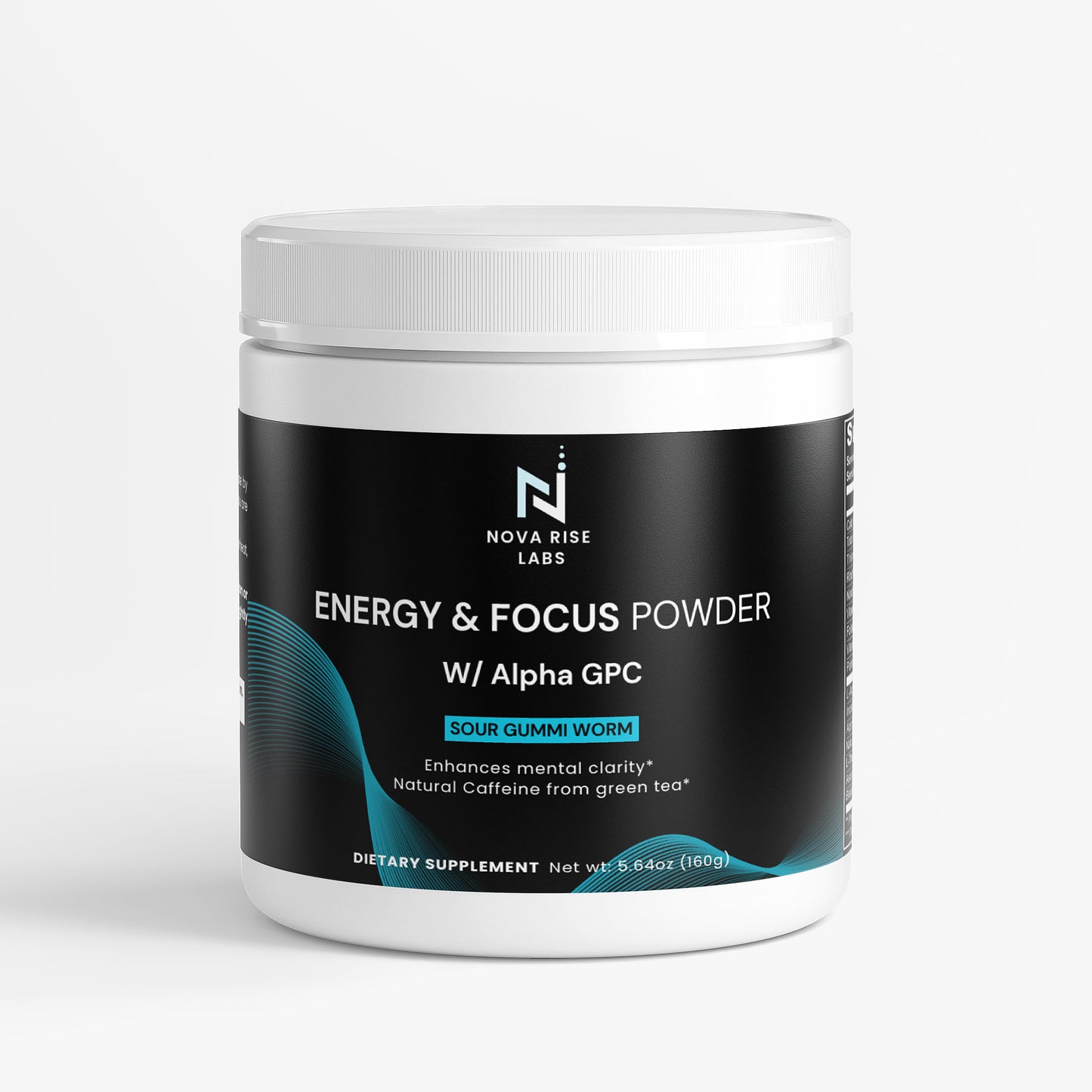 Energy & Focus Powder W/ Alpha GPC (Sour Gummi Worm)