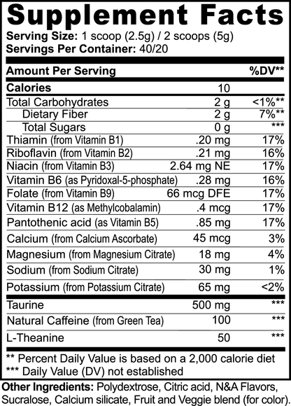 Energy Powder (Green Melon)