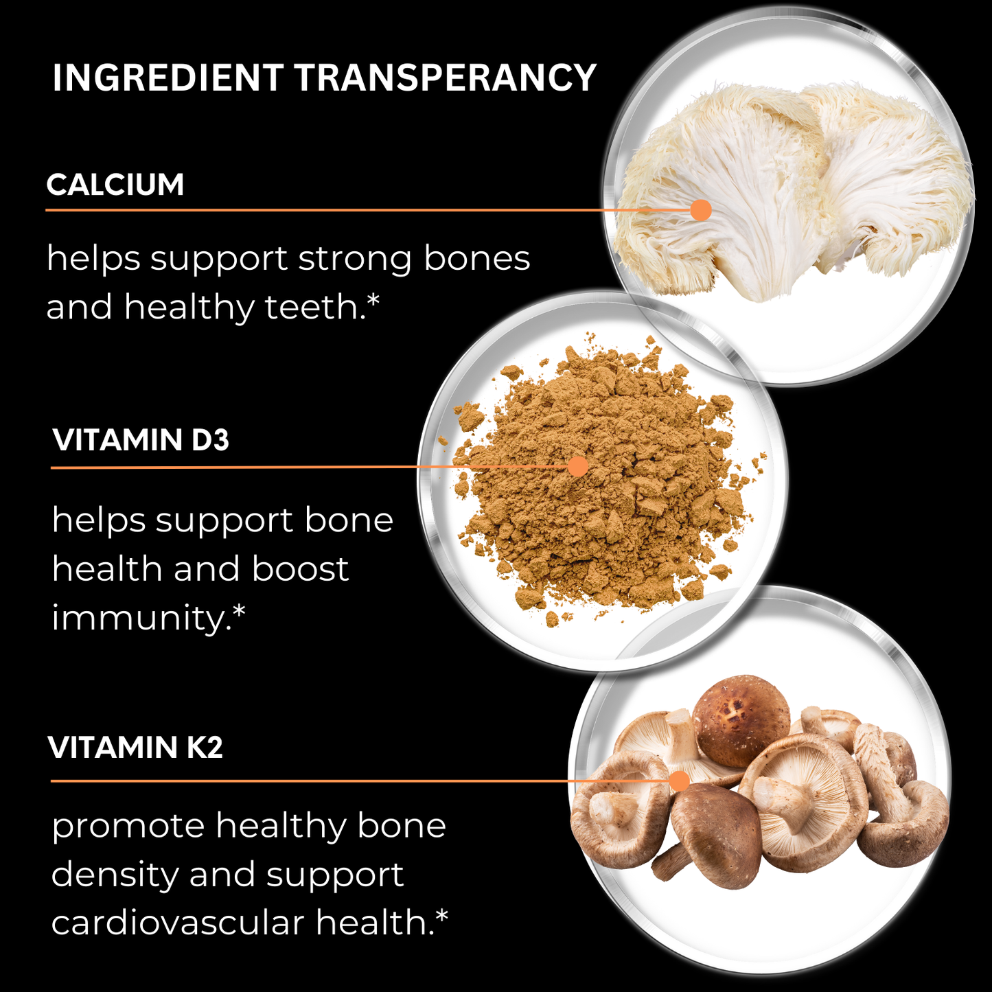 Vitamin D3 + K2